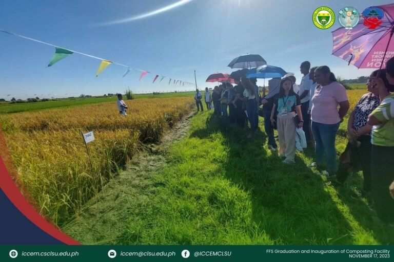 CLSU attends Farmers’ Field School (FFS) Graduation