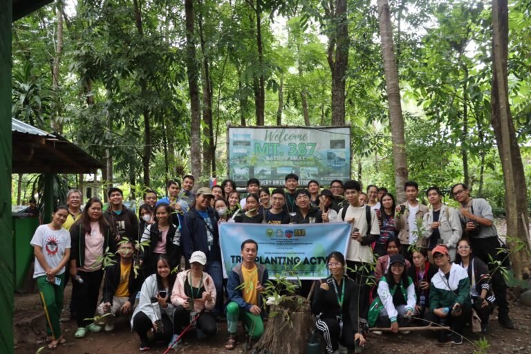 The Institute for Climate Change and Environmental Management recently organized a significant tree planting activity at Mt. 387 in Brgy. Puncan, Carranglan.